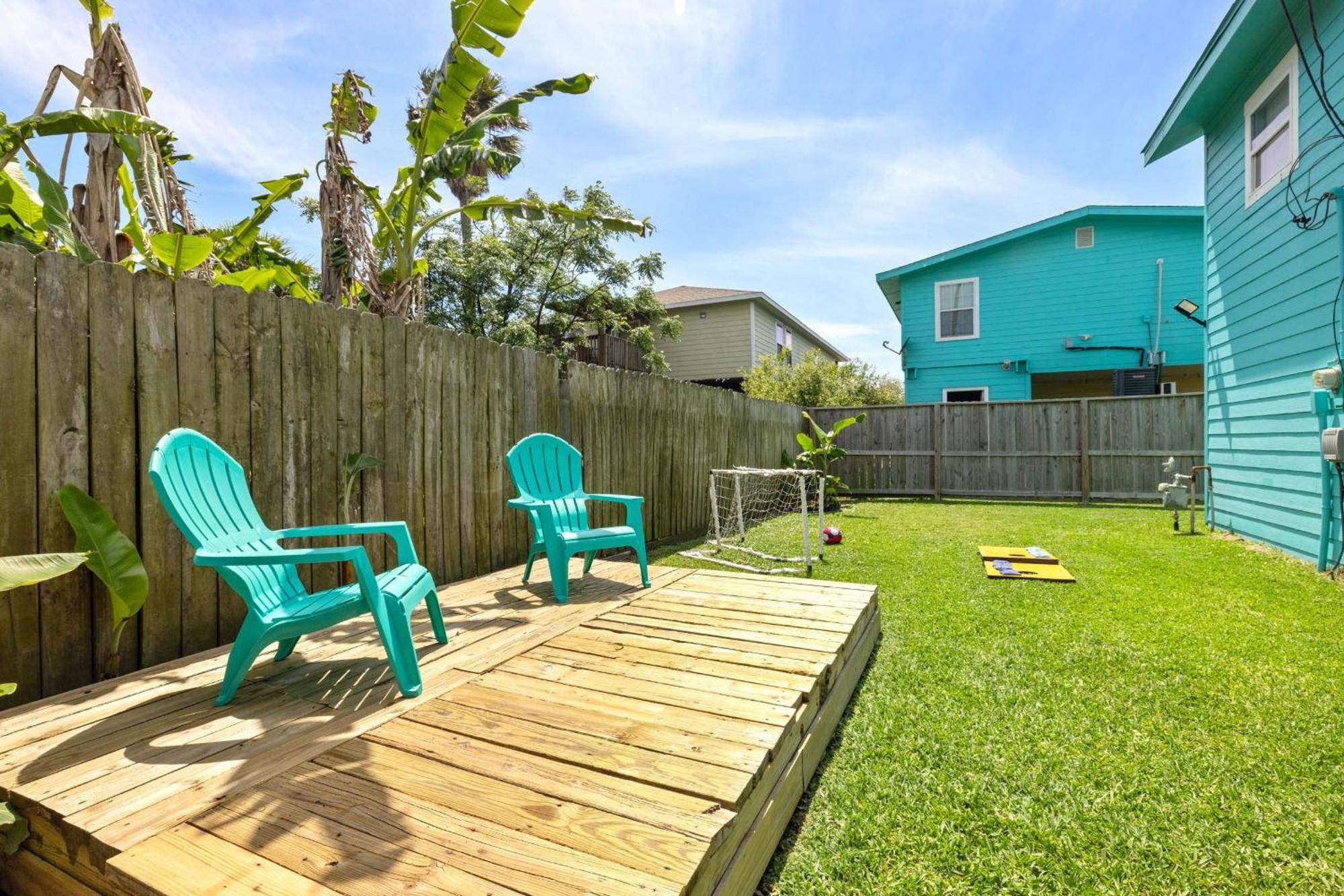 Nr Beach Pier Oasis Game Tables Yard Bbq Γκάλβεστον Εξωτερικό φωτογραφία